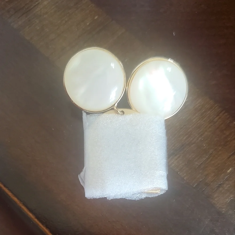 14K Gold Vermeil over brass Drop Earrings